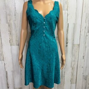 Erika‎ Taylor Intimates Vintage Jacquard Chemise